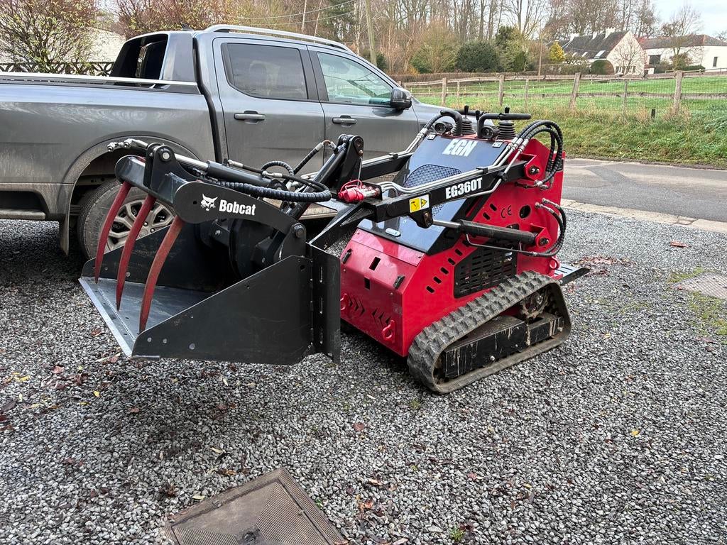 Vend micro chargeuses skid steer, Articles professionnels, Enlèvement, Chargeuse sur pneus ou Chouleur