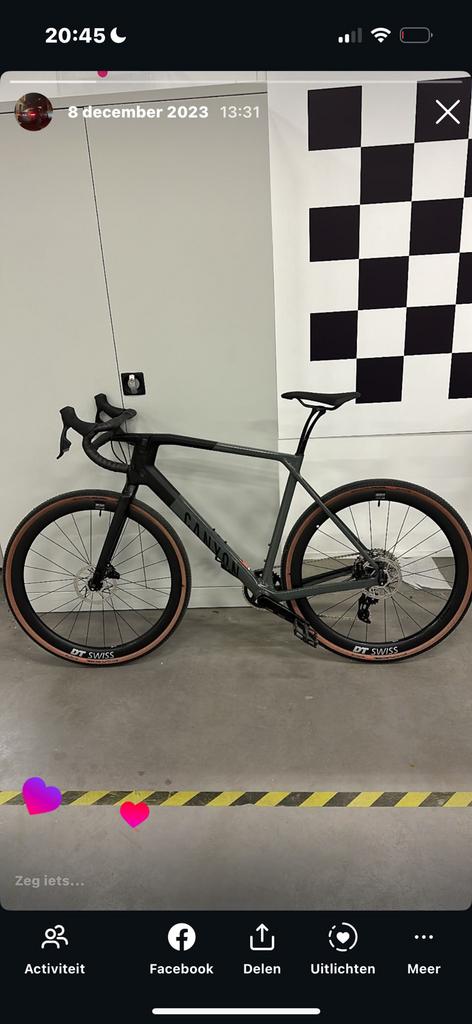 Canyon grail CF SL7 etap powermeter, Enlèvement, Comme neuf