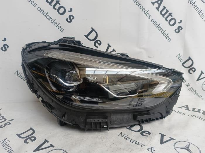 Koplamp rechts van een Mercedes C-Klasse, Gebruikt, -, Ophalen of Verzenden, -