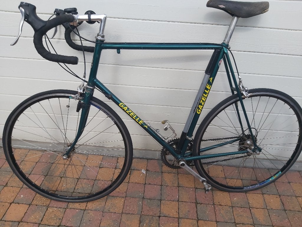 Koersfiets, Fietsen en Brommers, Ophalen, Gebruikt, Staal, Heren
