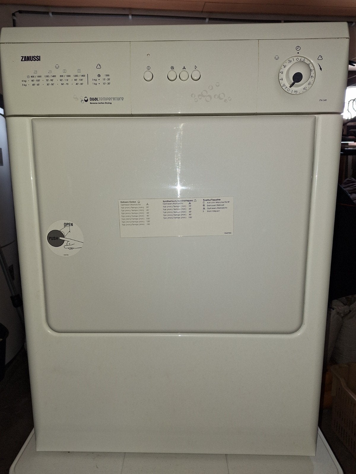 Droogkast Sanussi, Elektronische apparatuur, Droogkasten, Ophalen