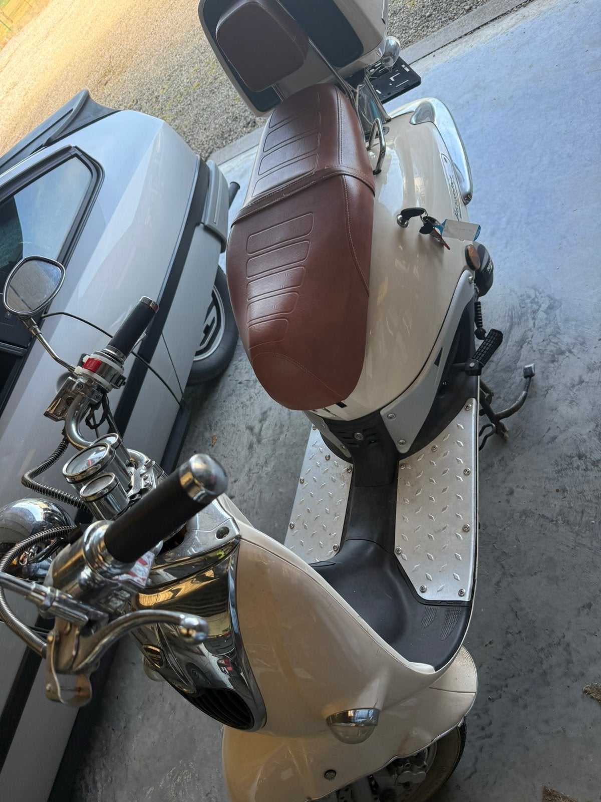 Neco moto 125cc borcalino duo, Ophalen