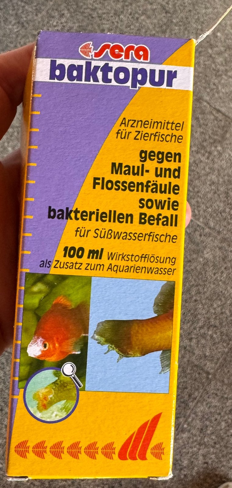 Baktopur médicament pour poissons, Dieren en Toebehoren, Reptielen en Amfibieën | Toebehoren, Zo goed als nieuw, Ophalen