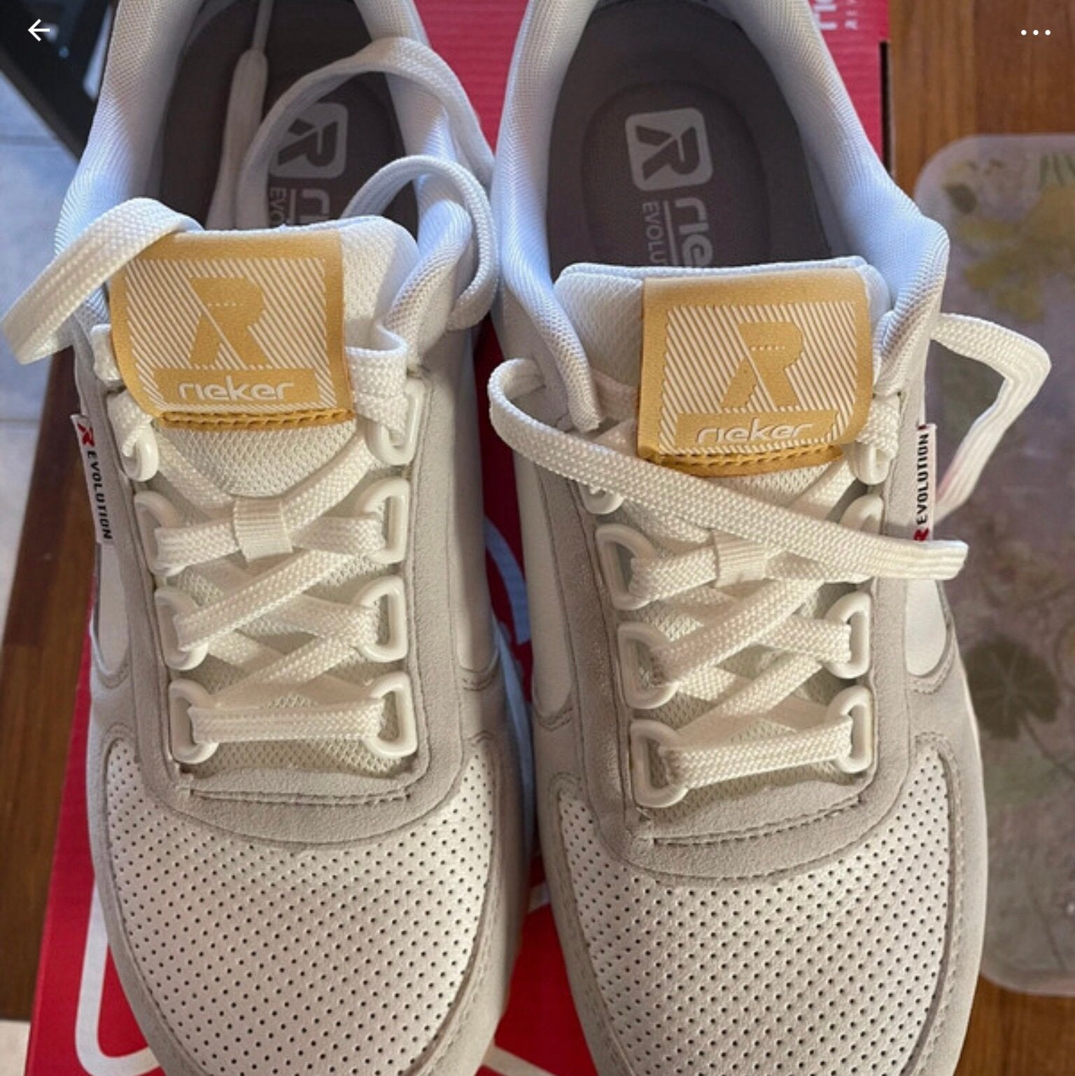 Sneaker. Rieker, Wit, Nieuw, Ophalen of Verzenden, Sneakers