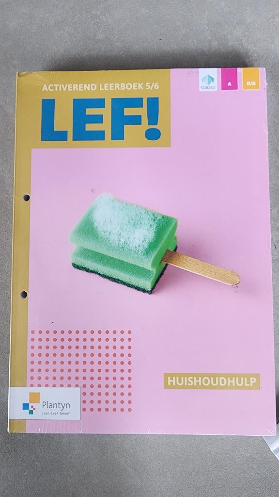 Activerend leerboek LEF Huishoudhulp Plantyn, Enlèvement ou Envoi, Neuf