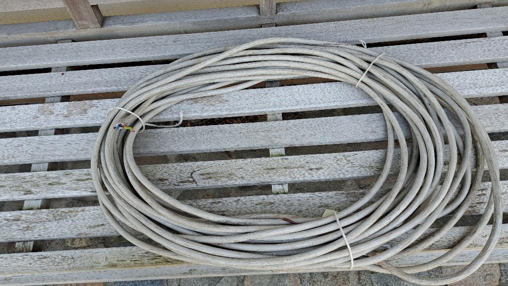 Kabel electriciteit, Doe-het-zelf en Bouw, Ophalen, Gebruikt, Kabel of Snoer