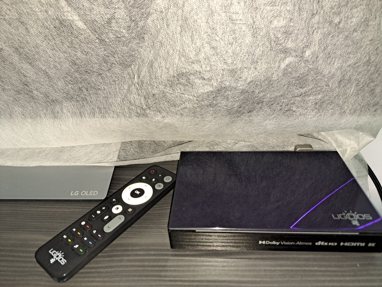 lecteur multimédia Ugoos sk1.4k.8k.8gb ram,128hdd iptv, Enlèvement