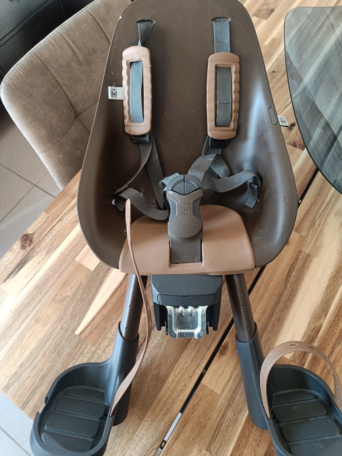 Urban Iki voorzitje, Siège avant, Repose-pieds, Comme neuf, 0 à 13 kg