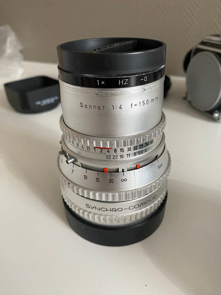 Hasselblad Sonnar 150mm f/4-objectief, Audio, Tv en Foto, Ophalen of Verzenden, Gebruikt, Hasselblad, Standaardlens