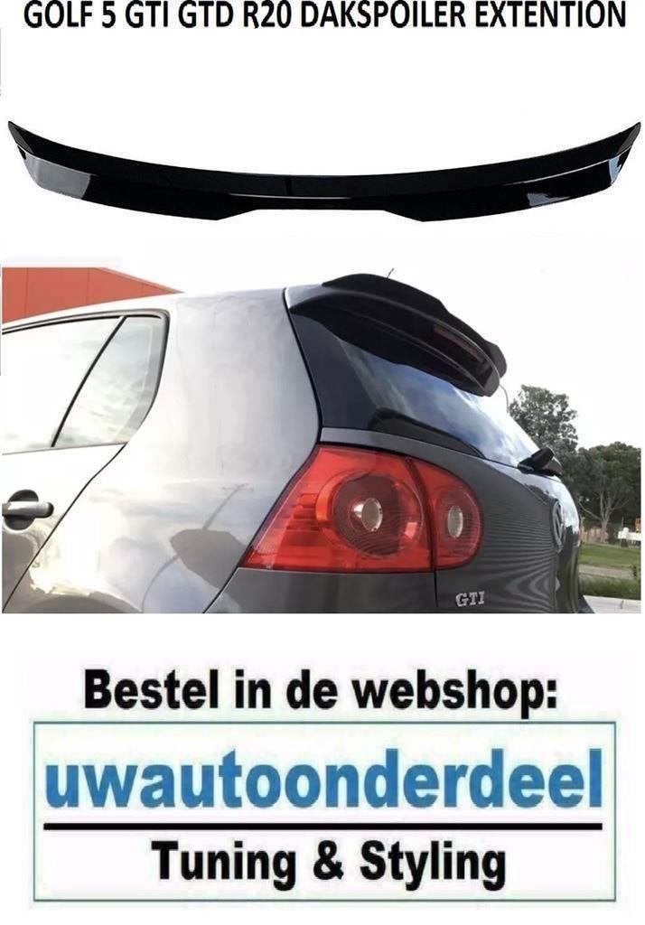 Achterklep Spoiler Carbon Look Geschikt Voor VW Golf 5 GTI, Envoi