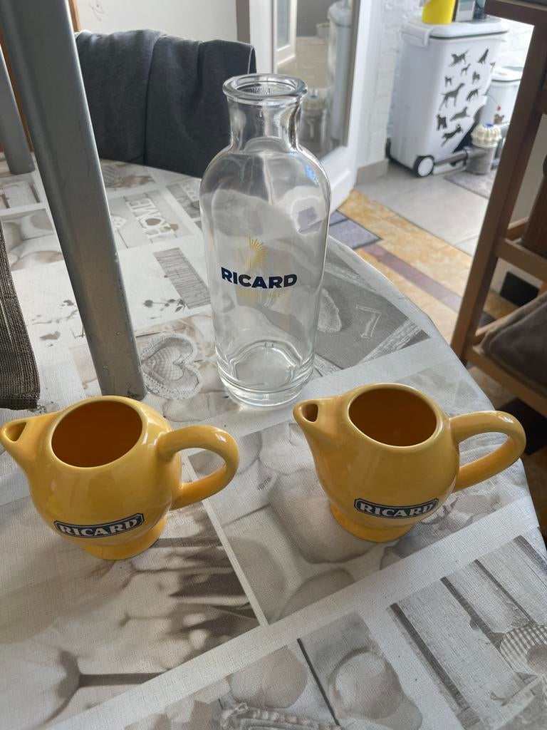Ricard kannen, Verzamelen, Ophalen of Verzenden, Zo goed als nieuw