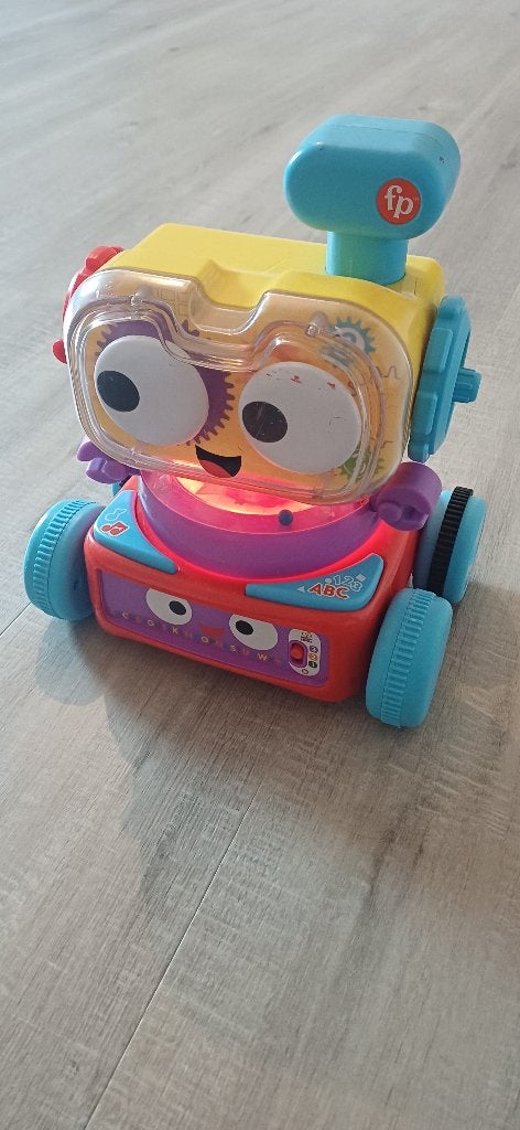 Fisher Price 4-in-1 Ultieme Leerrobot, Ophalen, Zo goed als nieuw, Met licht