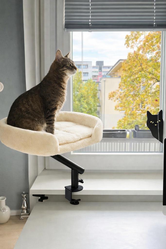 cat bed on desk, Dieren en Toebehoren, Ophalen of Verzenden, Zo goed als nieuw