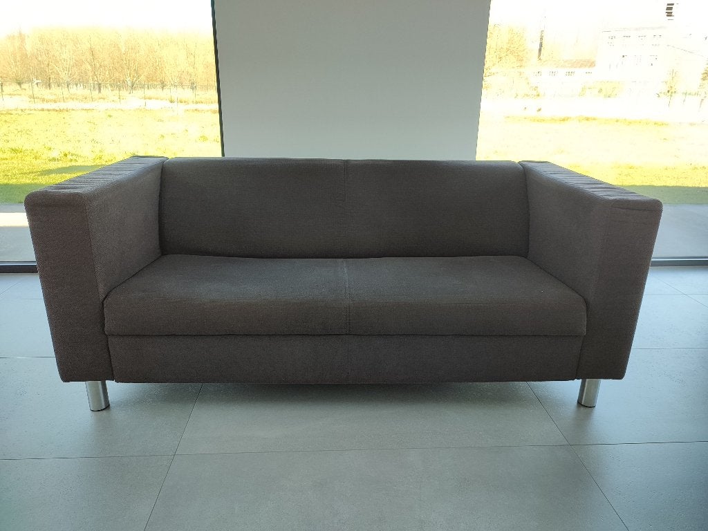 zetel - 3 zit, Maison & Meubles, Canapés | Salons, Enlèvement, Utilisé, Tissus, Trois personnes