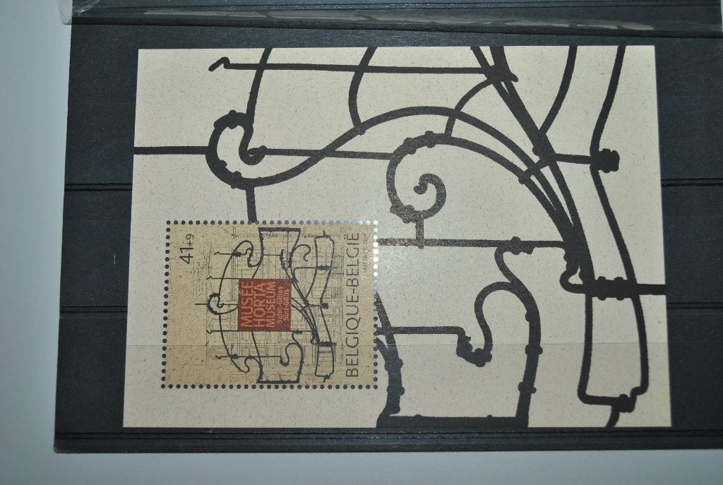 Belgique 1997 Feuillet Musée Horta MNH, Timbres & Monnaies, Enlèvement ou Envoi, Non oblitéré, Europe