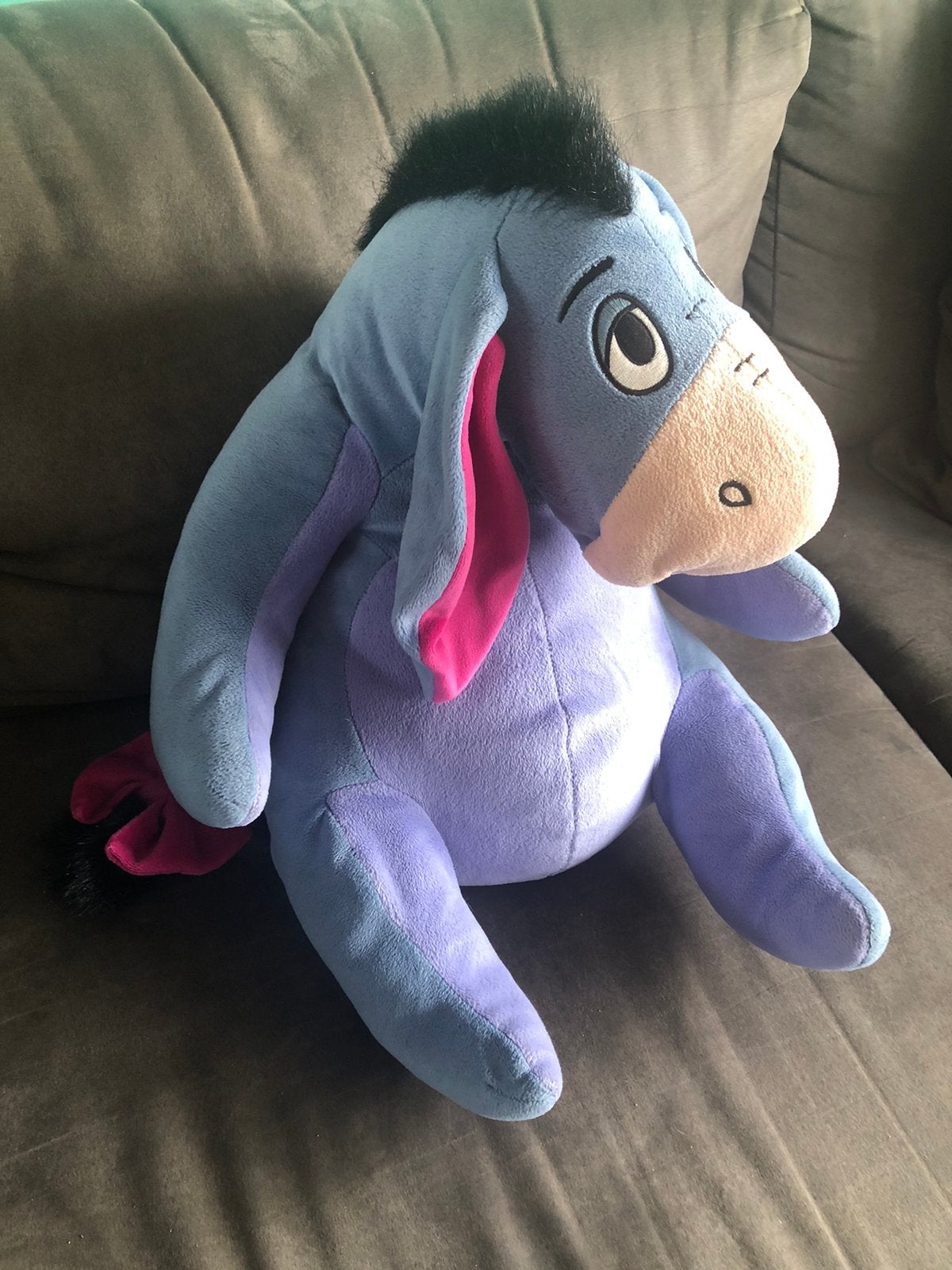 Grote knuffel Iejoor (45 cm groot), Ophalen, Zo goed als nieuw, Paars, Middelgroot (20 tot 80 cm)