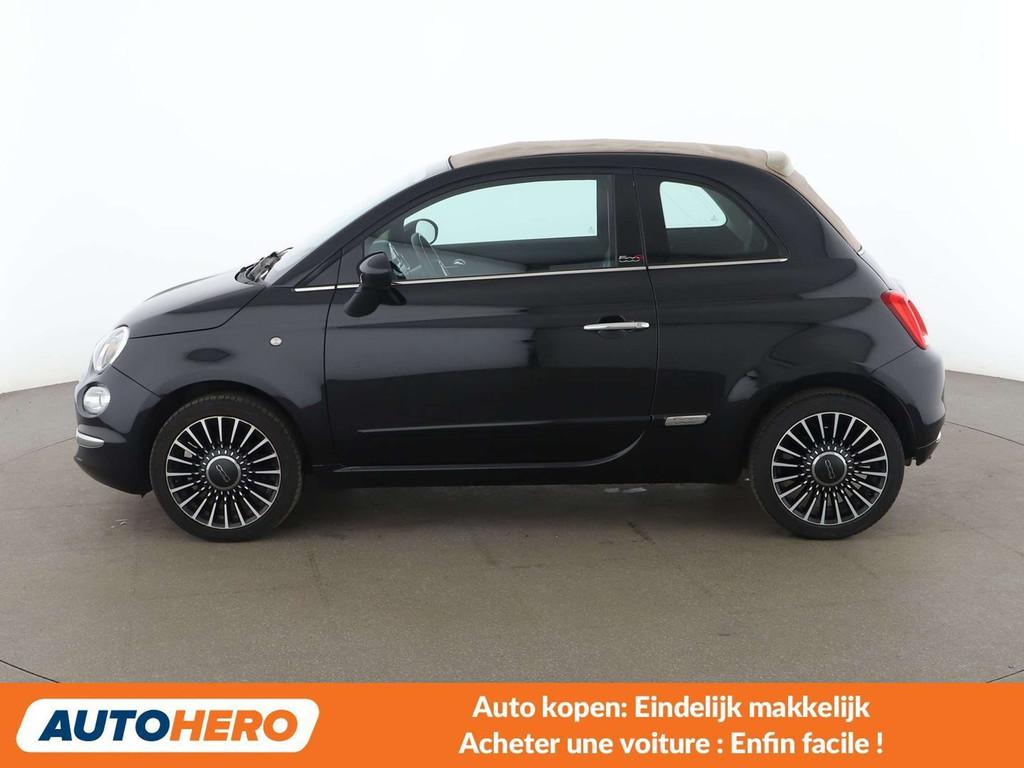 Fiat 500C 1.2 Lounge (bj 2018), Voorwielaandrijving, 4 zetels, Stof, Gebruikt
