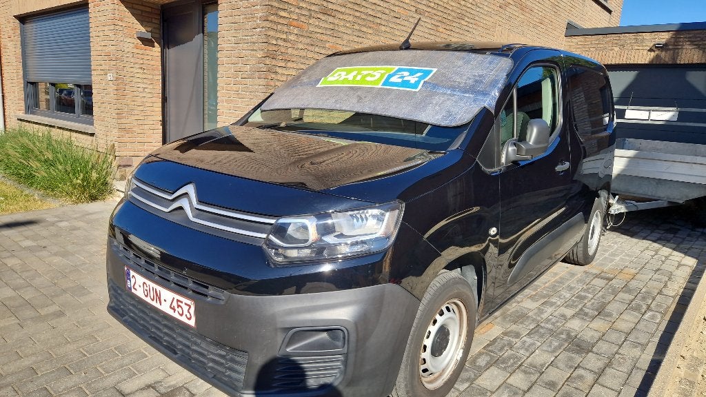 Citroen Berlingo 1.6HDI 102PK van 12/2020 met 115000km, Voorwielaandrijving, Stof, 4 cilinders, Citroën