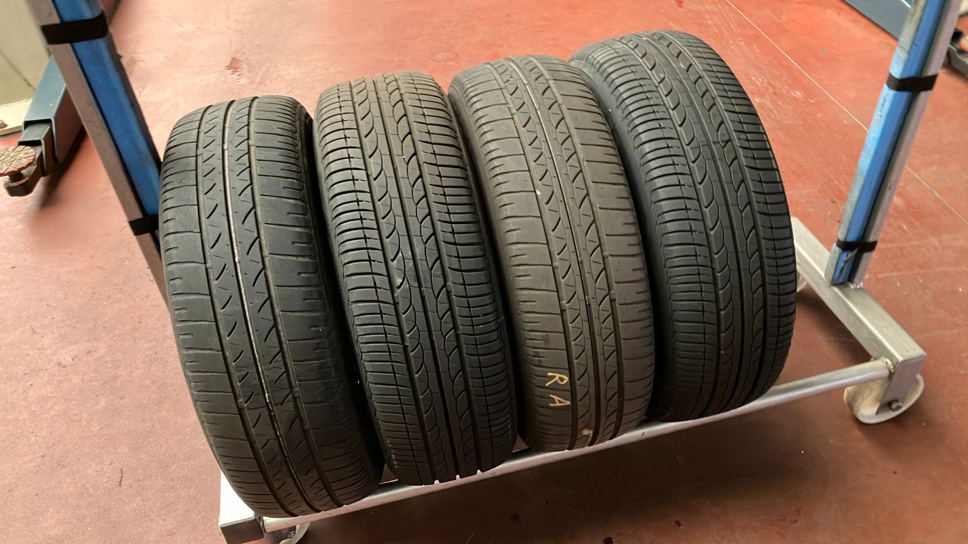 4 banden met velg 175/65R14 82T, Auto-onderdelen, Ophalen, 14 inch, Gebruikt, 175 mm