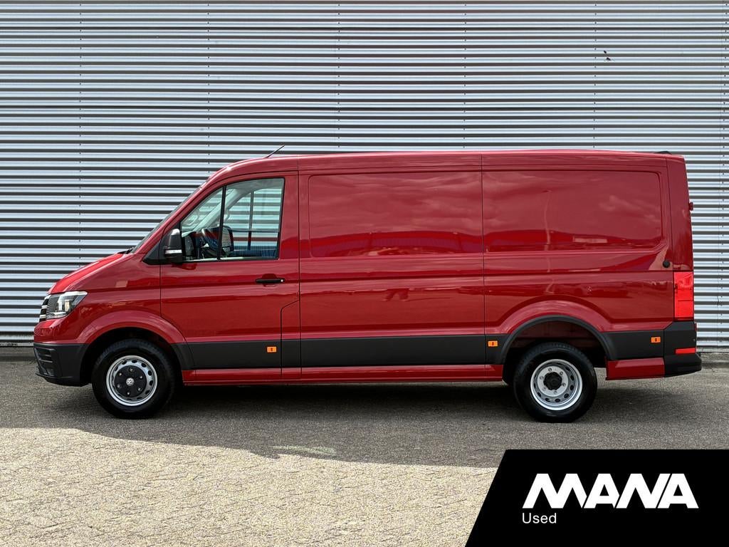 Volkswagen Crafter 50 2.0 TDI L3H2 177pk DL Automaat Trekhaa, Autos, Achat, Entreprise, 3 places, Noir