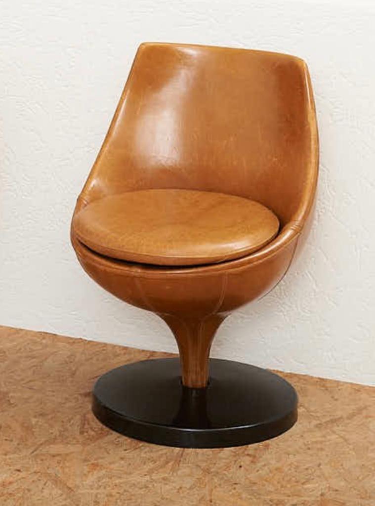 Vintage Designklassieker Draaifauteuil (1963)', Huis en Inrichting, Fauteuils, Zo goed als nieuw, Ophalen