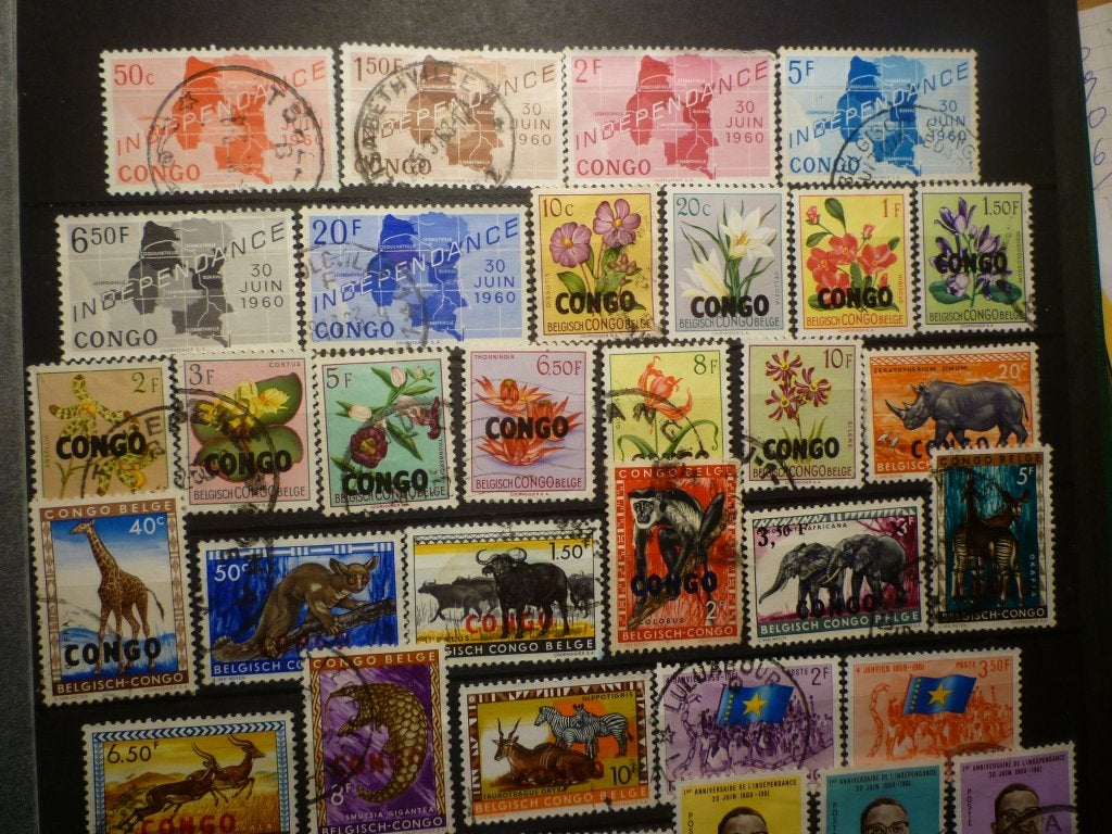 Lot Congo Kinshasa (172 Ex) Gestempeld/Oblitéré, Envoi