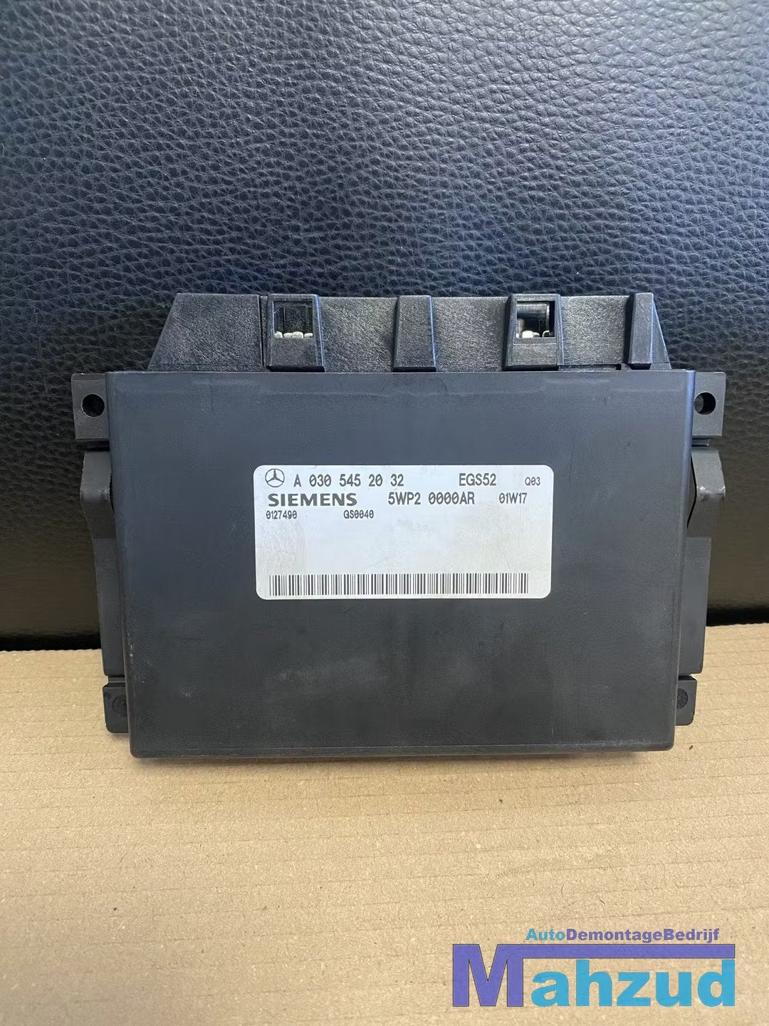 Mercedes CLK W208 3.2 Automaat ECU versnellingsbak A03054520, Gebruikt, Mercedes-Benz AG, Mercedes-Benz, Mercedesstrasse 120
70372  Stuttgart, DE