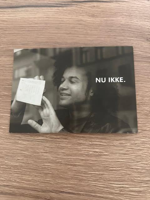 postkaart nu ikke  Lotto, Verzamelen, Postkaarten | Themakaarten, Ophalen of Verzenden, 1980 tot heden, Ongelopen, Overige thema's