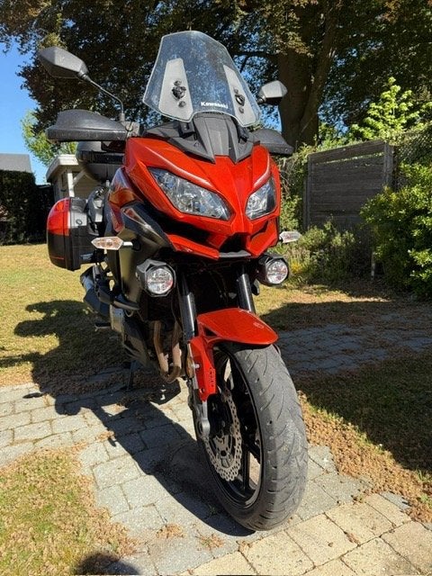Moto Kawasaki Versys 1000 (oranje metallic), Motoren, 4 cilinders, Motorrijbewijs A, Gebruikt, Particulier