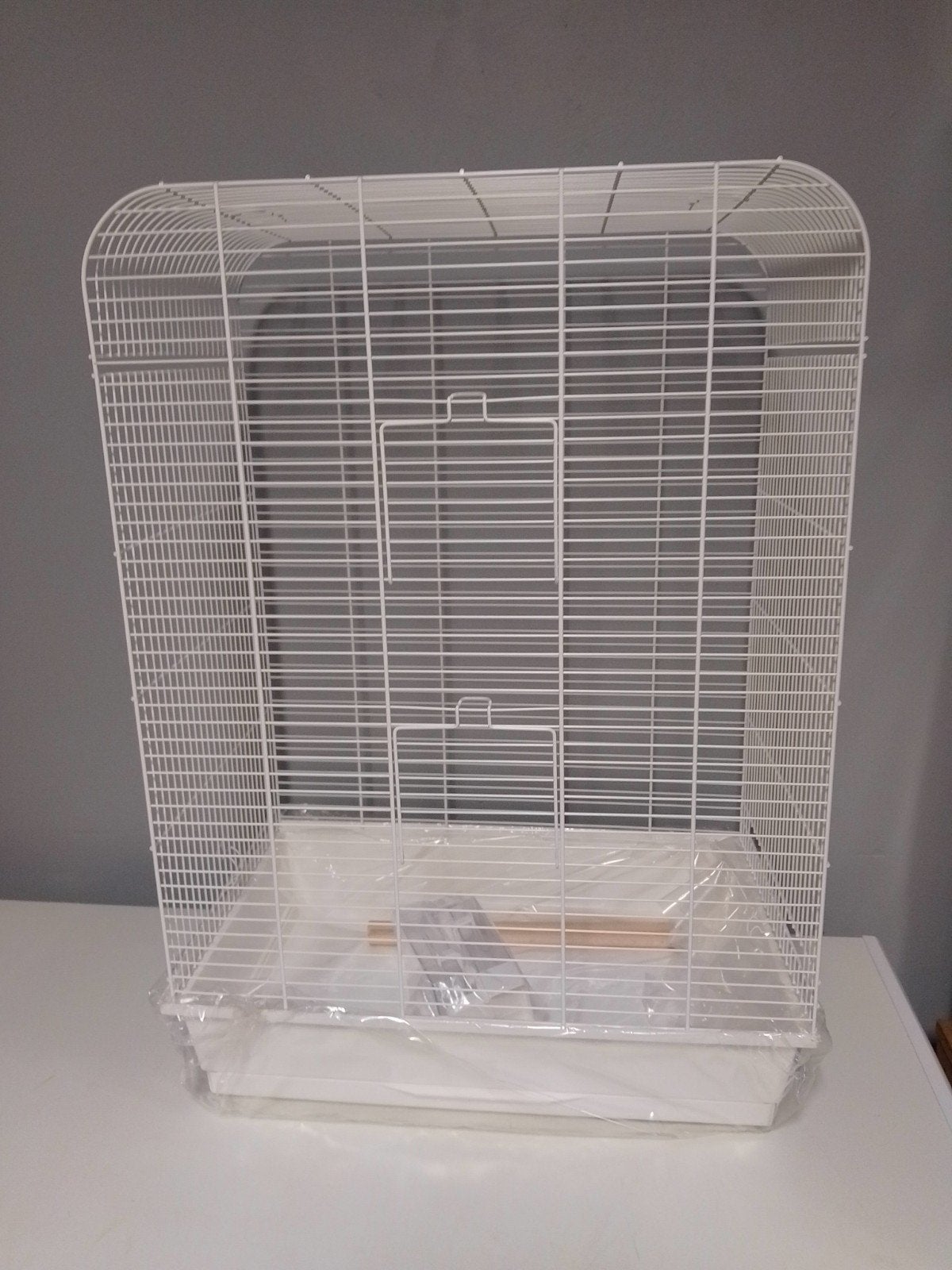 NOUVELLE CAGE À OISEAUX avec tous les ACCESSOIRES et BAC À F, Enlèvement, Neuf, Aluminium, Cage à oiseaux