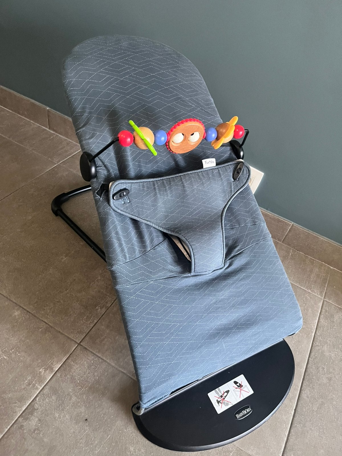 Baby bjorn wipper + speeltje, Kinderen en Baby's, Wipstoeltjes, Verstelbaar, Wipstoel, Zo goed als nieuw, Ophalen