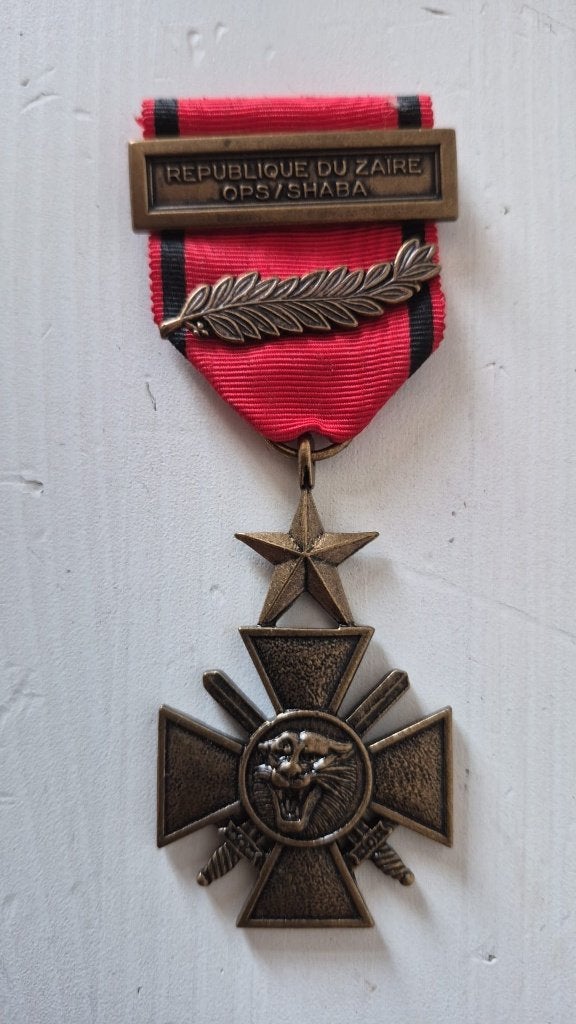Croix de Guerre du Zaïre – Opération Shaba (OPS/Shaba), Collections, Enlèvement