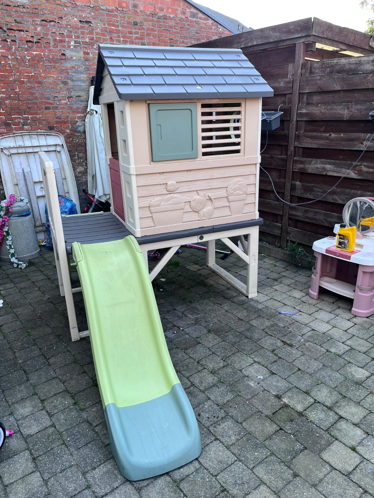 Smoby speelhuis, Kinderen en Baby's, Ophalen, Gebruikt, Kunststof