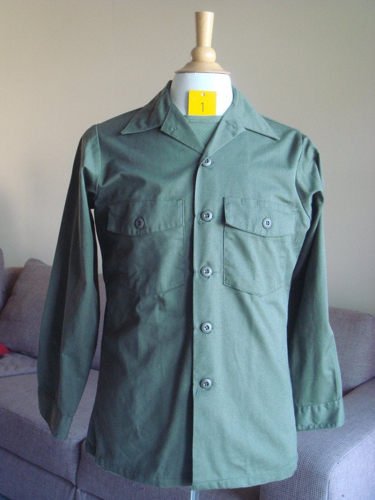 USA MISC # 12 - UTILITY SHIRT #1, Ophalen of Verzenden, Kleding of Schoenen