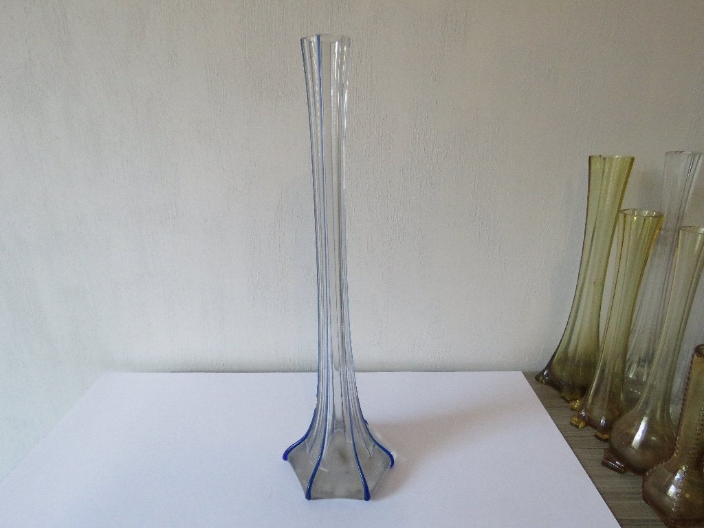 Pâte de verre Solifleur rare 40,5 cm, Enlèvement ou Envoi