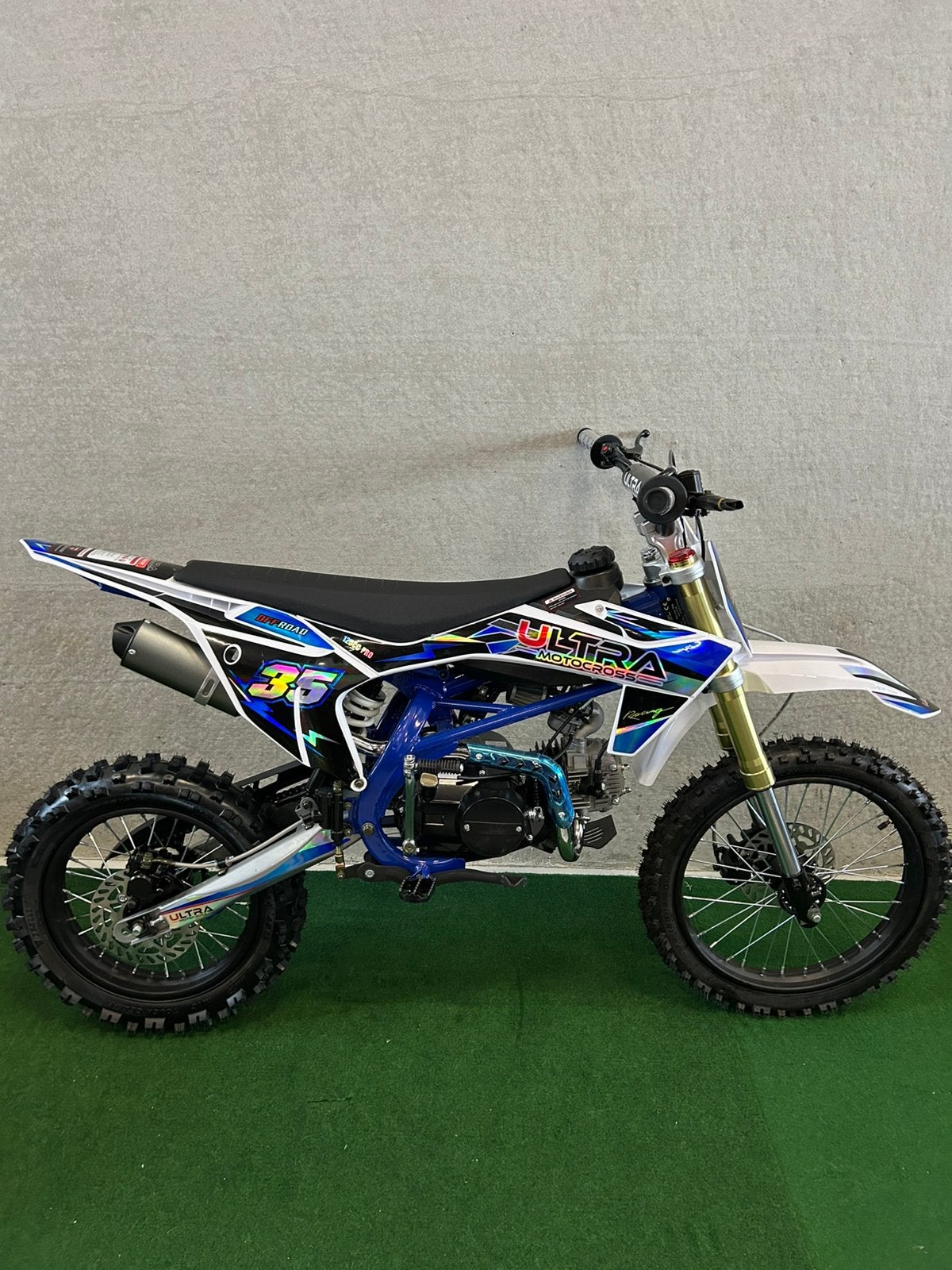 Nieuwe Ultra 125CC benzine pitbikes met elektrische start, Ophalen, Nieuw, 125 cc, Pitbike