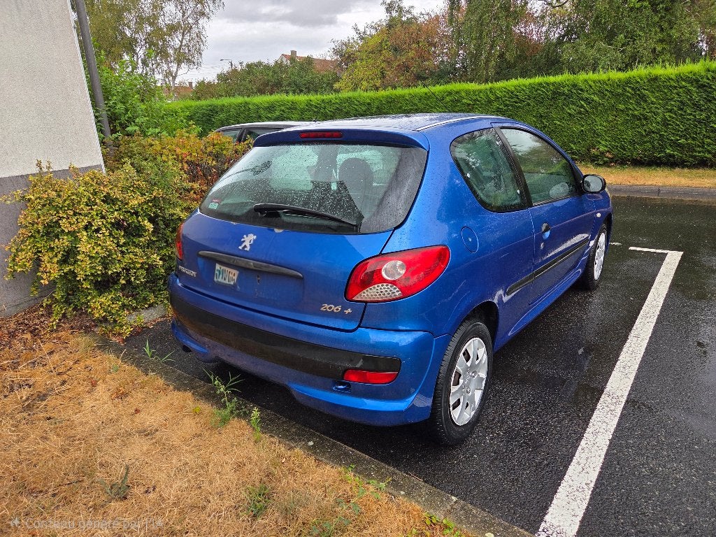 Peugeot 206+ diesel commerciale, Autos, Achat, 2 places, Boîte manuelle, Diesel