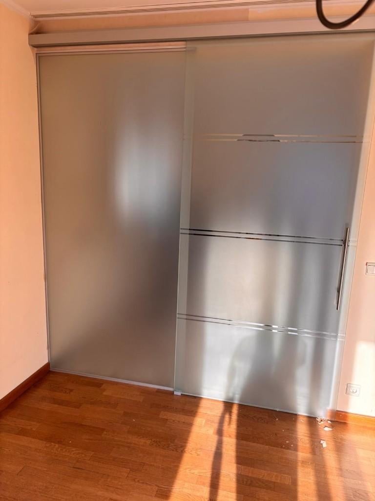 Porte coulissante vitrée, Bricolage & Construction, Enlèvement