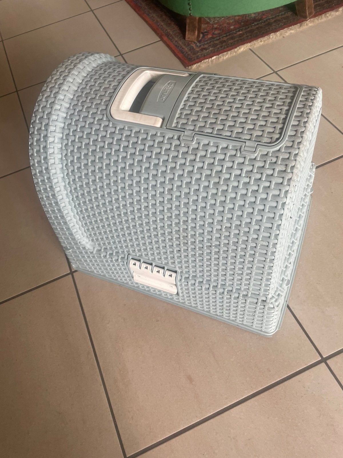 Draagbare kattebak merk Curver, Animaux & Accessoires, Bacs à litière, Comme neuf, Enlèvement