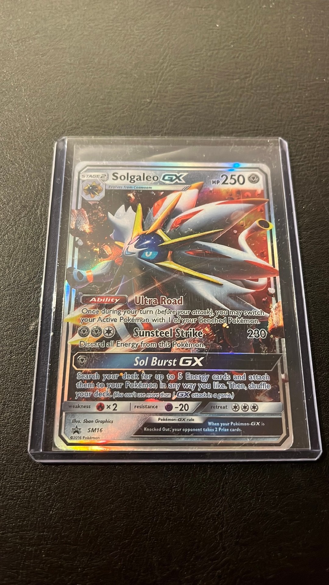 Solgaleo GX SM16 PROMO, Enlèvement ou Envoi, Comme neuf