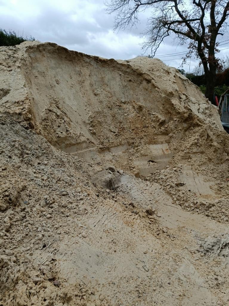 Zand, Metszand of vul grond., Ophalen