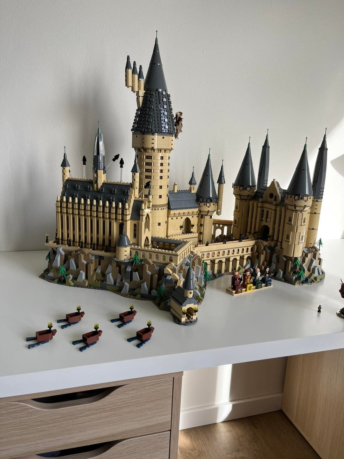 Zweinstein Kasteel lego, Kinderen en Baby's, Speelgoed | Duplo en Lego, Ophalen, Lego, Zo goed als nieuw, Compleet