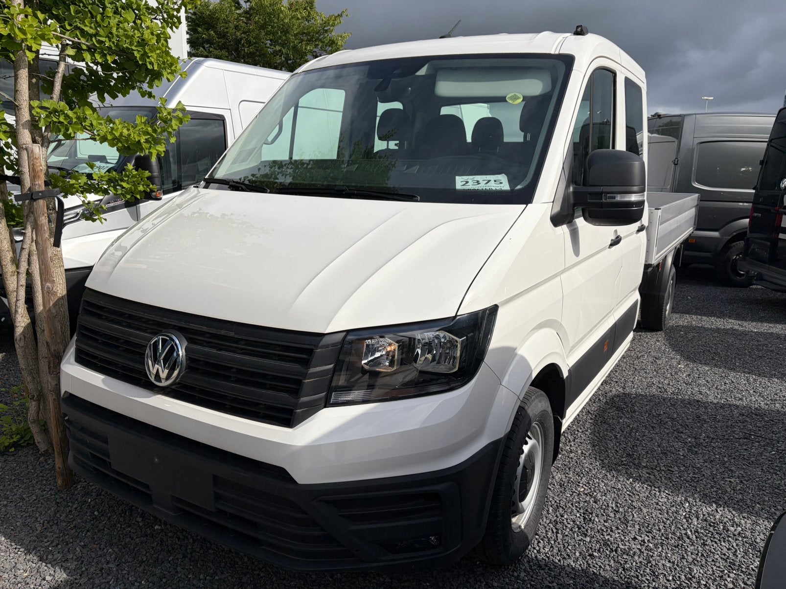 VW Crafter Dubbel cabine - Open laadbak, Auto's, Bestelwagens en Lichte vracht, Particulier, Te koop, ABS, Volkswagen, Diesel