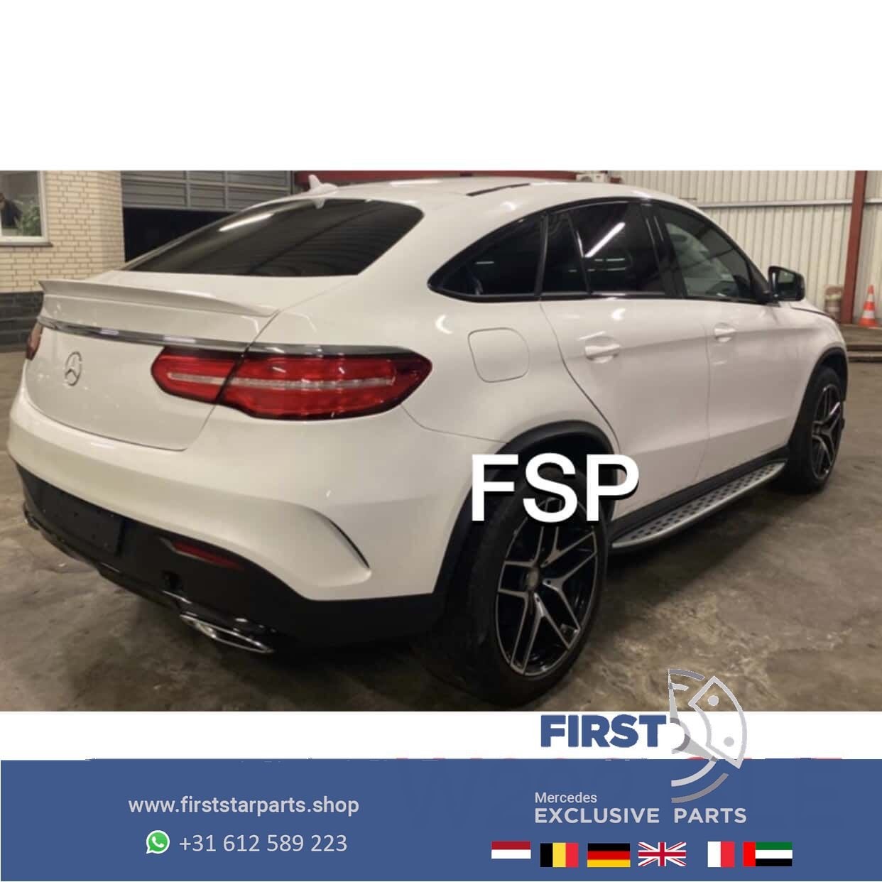 Mercedes GLE W292 SIDEBAR TREEPLANK ORIGINEEL SIDESTEP RECHT, Gebruikt, -, Rechts, Ophalen of Verzenden
