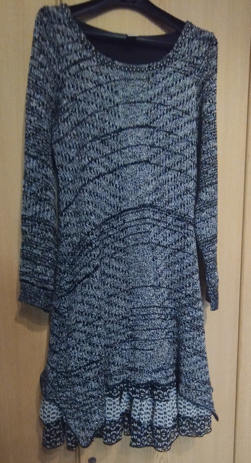 robe originale en plusieurs matières, Enlèvement ou Envoi, Comme neuf, Robe, La Redoute création.