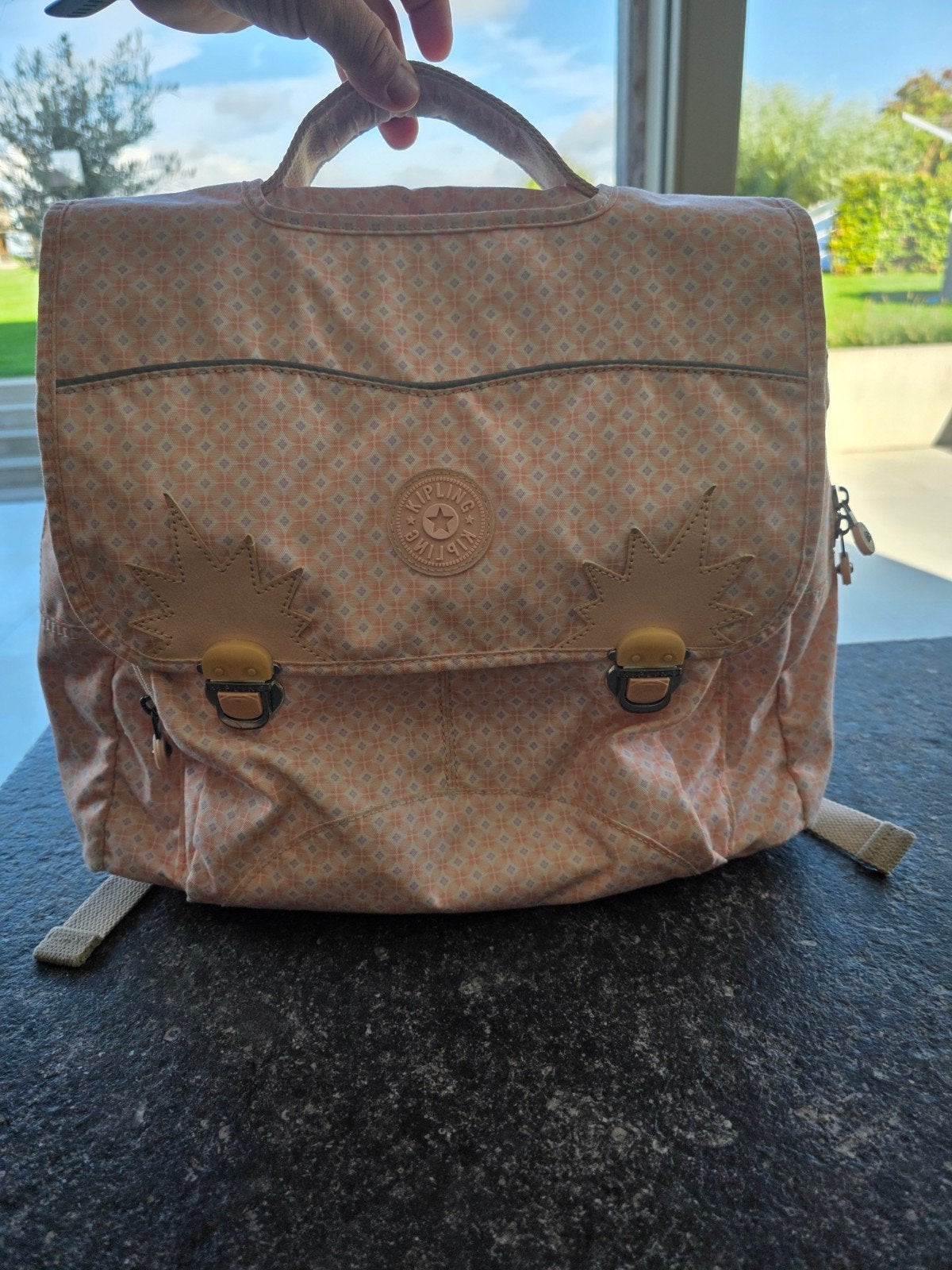 boekentas Kipling, Ophalen, 30 tot 40 cm, Rugtas, Zo goed als nieuw