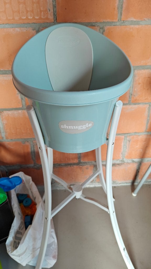 Shnuggle badje - met staander, Enlèvement, Utilisé, Baignoire