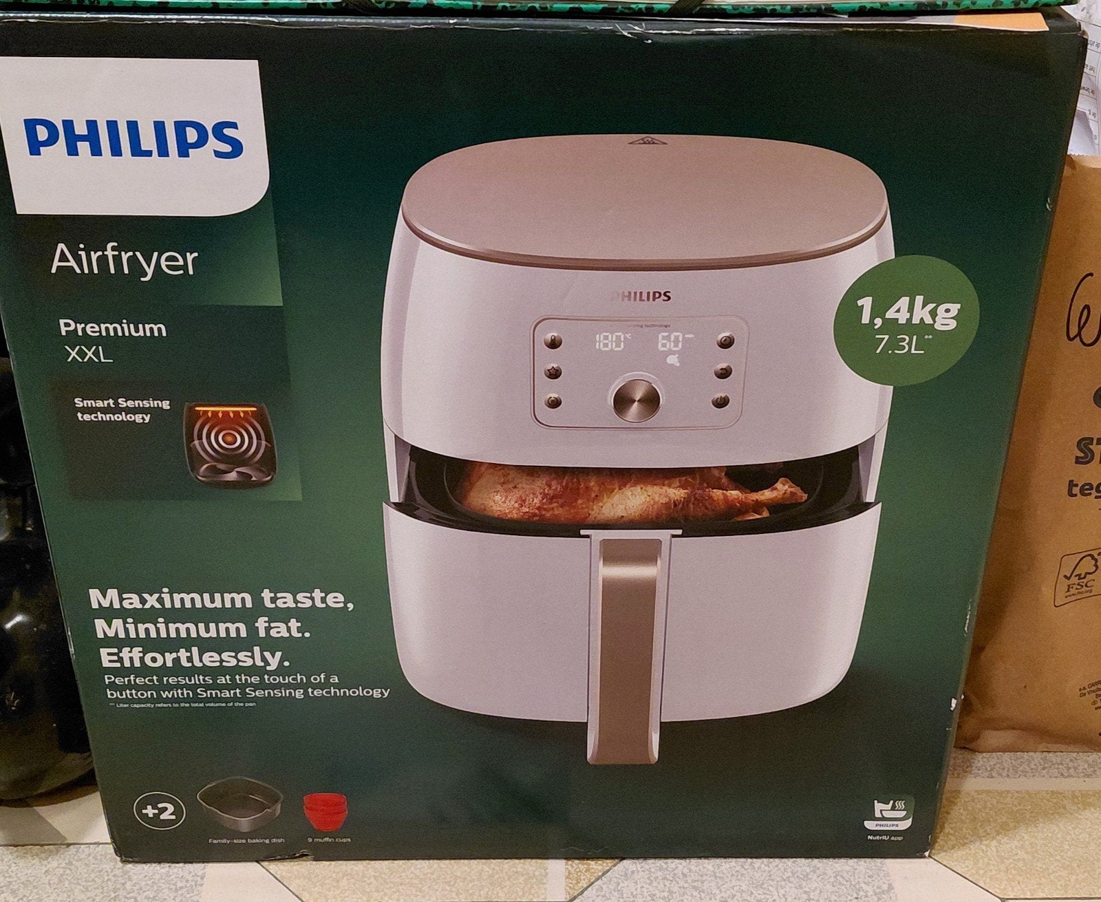 airfryer xxl, Enlèvement