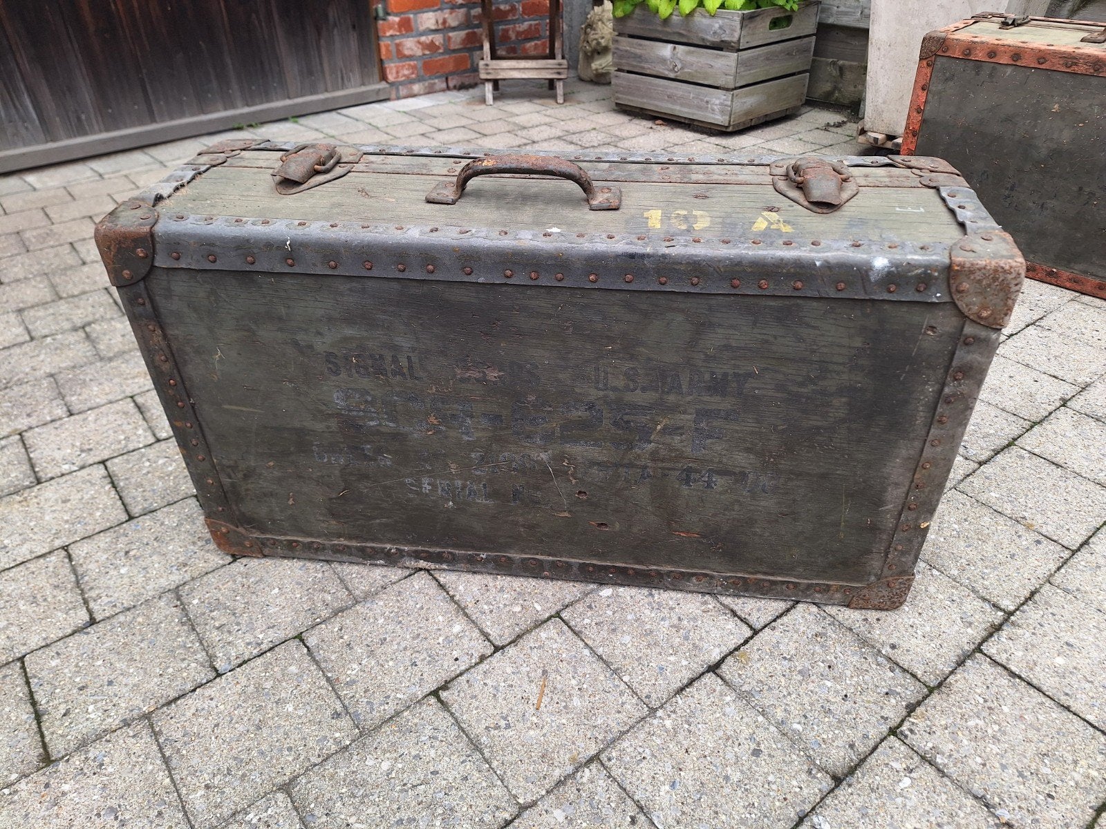 wwo 2 kisten 1944, Verzamelen, Militaria | Tweede Wereldoorlog, Ophalen