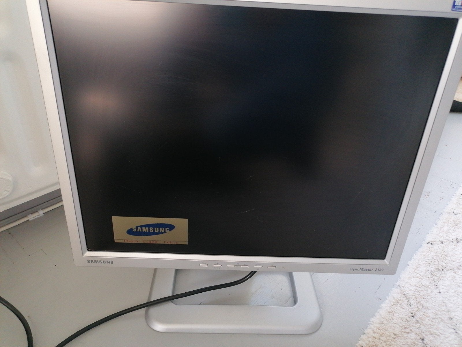 Monitor Samsung SyncMaster 213T, Computers en Software, Gebruikt, Ophalen of Verzenden, Samsung, DVI
